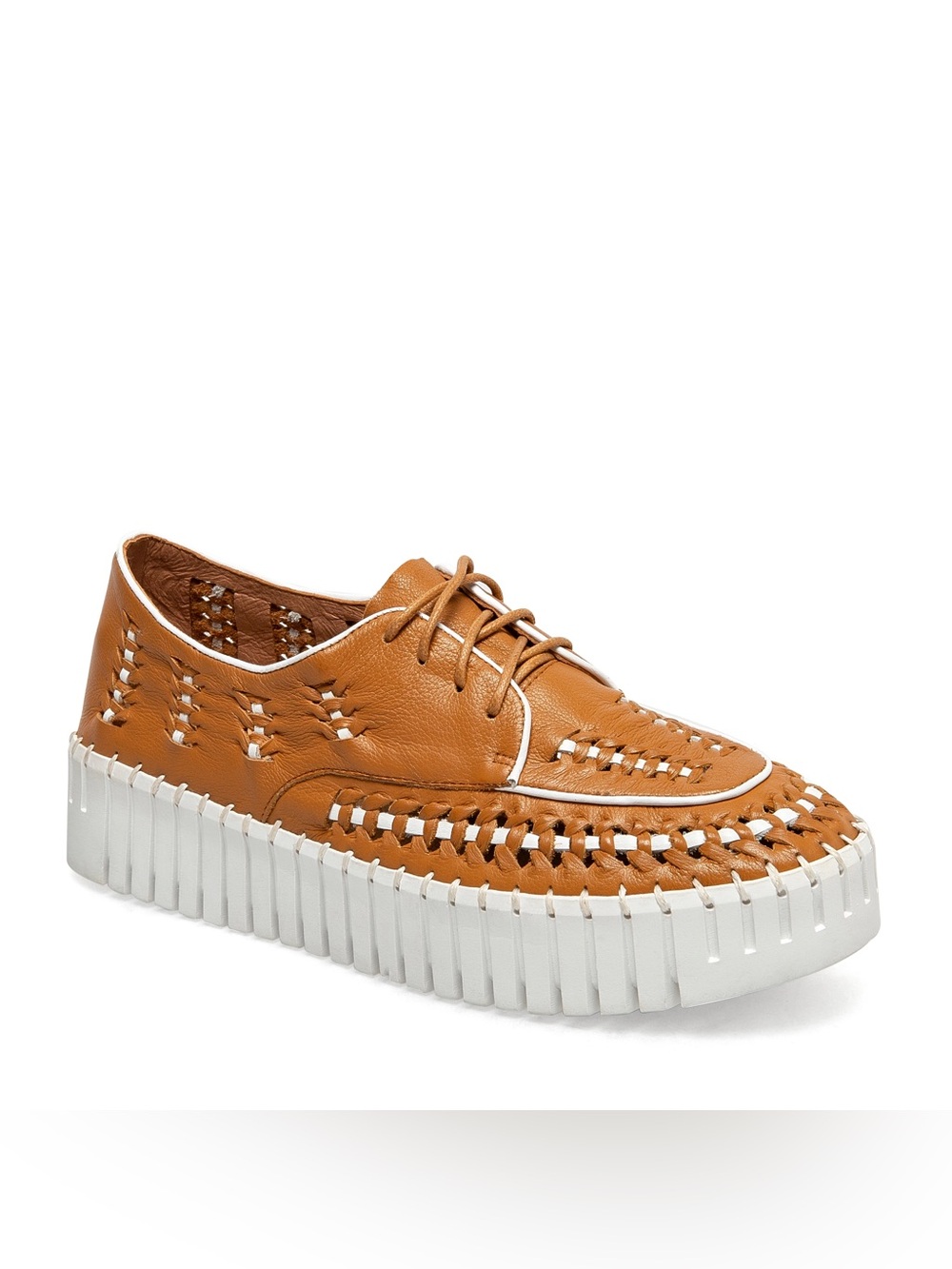 SILENT D BRODIES Sneaker Tan White size 38